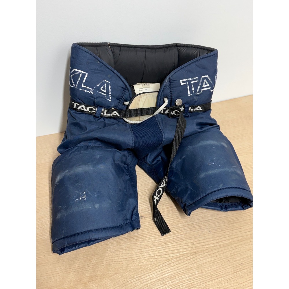 Tackla Sports Junior‎ 120 Hockey Pants Navy Blue Padded Breezers Ice Hockey Gear